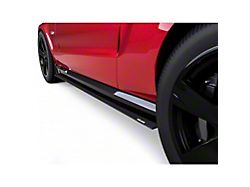 V1R Style Side Skirt Splitters; Dry Carbon Fiber (05-14 Mustang)
