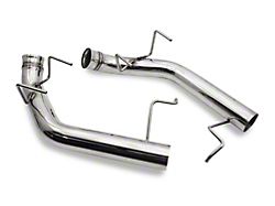 C&L Muffler Delete Axle-Back Exhaust with Black Tips (11-14 Mustang GT)