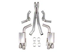 Hooker BlackHeart Cat-Back Exhaust with Polished Tips (18-21 GT w/o Active Exhaust)