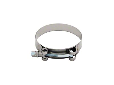 Mishimoto T-Bolt Clamp; Stainless Steel; 1.42 to 1.57-Inch (Universal; Some Adaptation May Be Required)