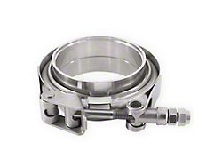 Mishimoto V-Band Clamp; Stainless Steel; 1.50-Inch (Universal; Some Adaptation May Be Required)