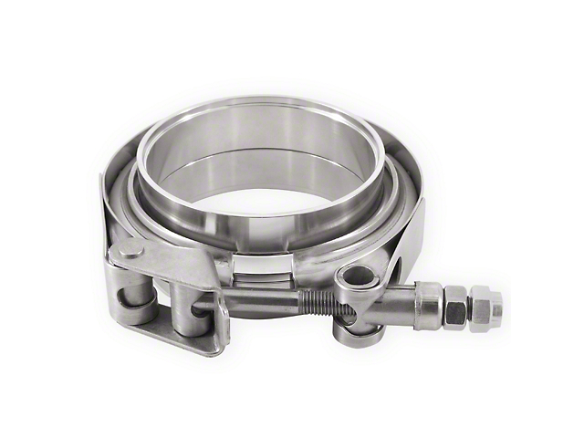 Mishimoto V-Band Clamp; Stainless Steel; 1.75-Inch (Universal; Some Adaptation May Be Required)