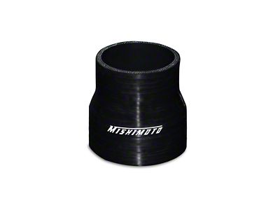 Mishimoto Silicone Transition Coupler; 2.25-Inch to 2.50-Inch; Black (Universal; Some Adaptation May Be Required)