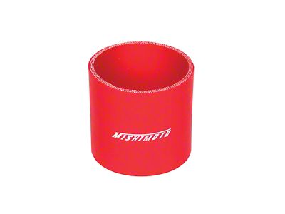 Mishimoto Silicone Straight Coupler; 2.50-Inch; Red (Universal; Some Adaptation May Be Required)
