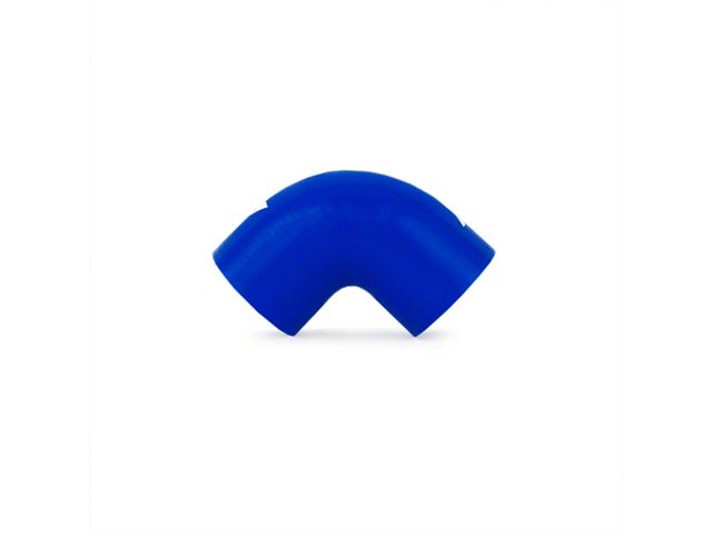 Mishimoto Silicone 90-Degree Couple; 2.75-Inch; Blue (Universal; Some Adaptation May Be Required)