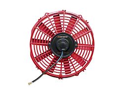 Mishimoto Slim Electric Fan; 12-Inch; Red (Universal; Some Adaptation May Be Required)