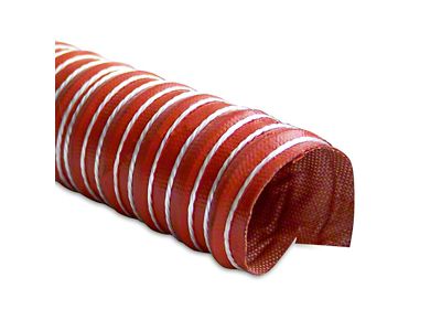 Mishimoto Heat Resistant Silicone Ducting; 2-Inch x 12-Foot (Universal; Some Adaptation May Be Required)