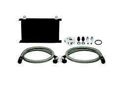 Mishimoto Universal 25-Row Non-Thermostatic Oil Cooler Kit; Black (Universal; Some Adaptation May Be Required)
