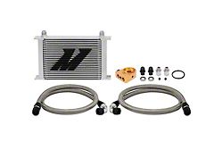 Mishimoto Universal 25-Row Thermostatic Oil Cooler Kit; Silver (Universal; Some Adaptation May Be Required)