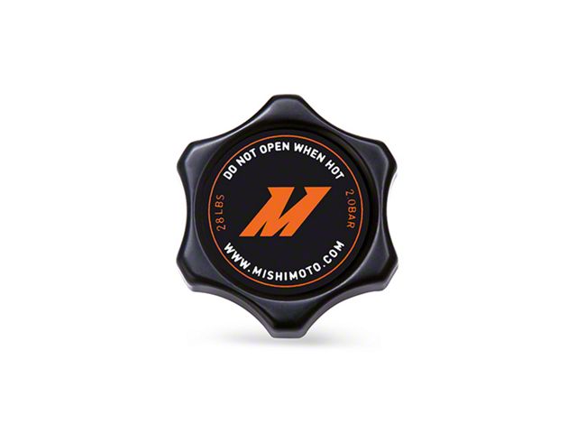 Mishimoto High-Pressure 2.0 Bar Radiator Cap; Small (Universal; Some Adaptation May Be Required)