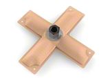Holley Fuel Tank Pickup; HYDRAMAT (8X8 CROSS) CENTER OUT - 3/8 IN