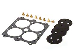 Holley Performance Carburetor Throttle Plate Kit; 1-11/16-Inch; 0.093-Inch Hole Size