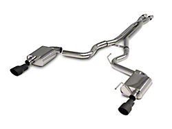 C&L Cat-Back Exhaust with Black Tips (15-17 Mustang GT Fastback)