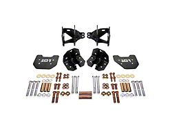 BMR Rear Coil-Over Conversion Kit with Control Arm Brackets; Black Hammertone (79-04 All, Excluding 99-04 Cobra)