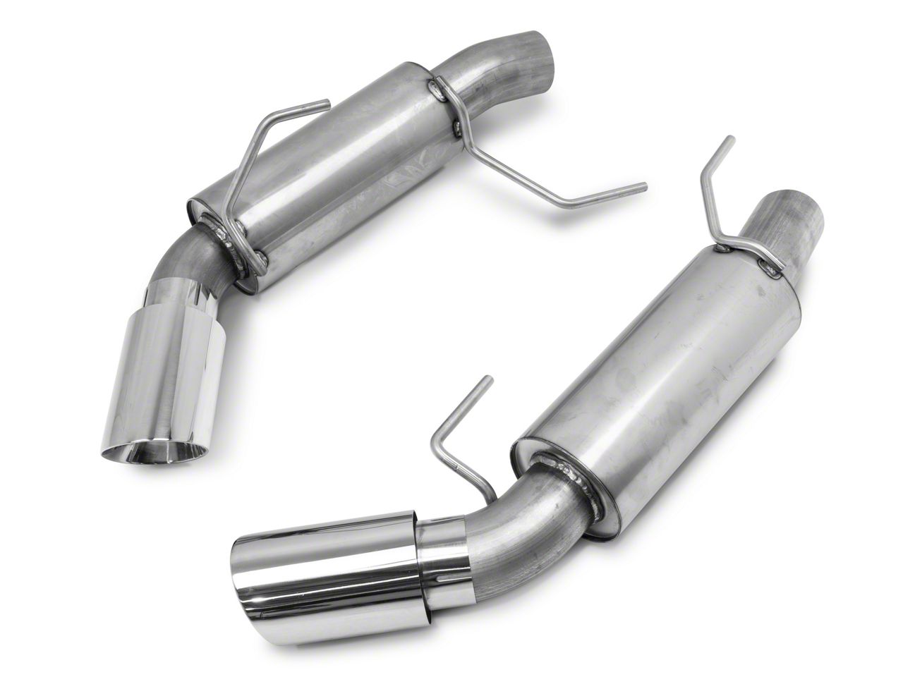 C&L Mustang Sport Axle-Back Exhaust with Polished Tips 412339 (05-10 ...