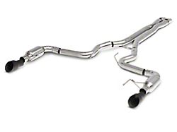 C&L Race Cat-Back Exhaust with Black Tips (15-17 Mustang GT Fastback)