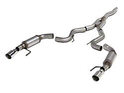 C&L Sport Cat-Back Exhaust with Polished Tips (15-22 Mustang EcoBoost Fastback w/o Active Exhaust)