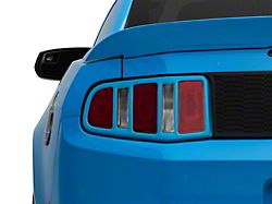 MMD Tail Light Trim; Unpainted (10-12 Mustang)
