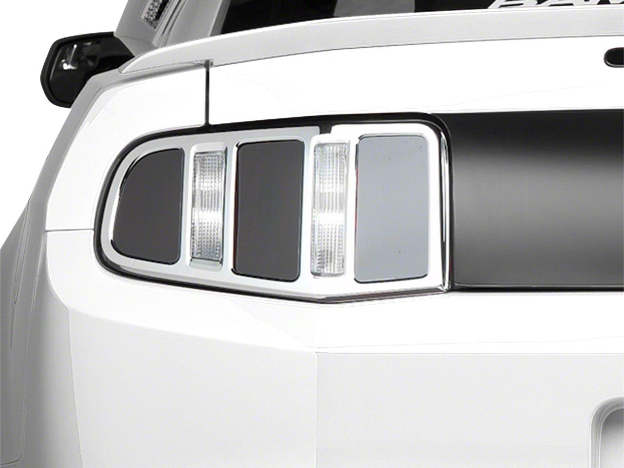 MMD Mustang Chrome Tail Light Trim 41272 (1012 All) Free Shipping