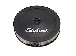 Edelbrock Pro-Flow 14-Inch Round Air Cleaner; Black