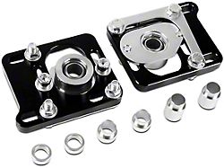 Camber Caster Plates; Black (94-04 All)