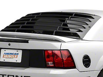 Fits 99 04 Ford Mustang Ikon Style Window Louver Ebay