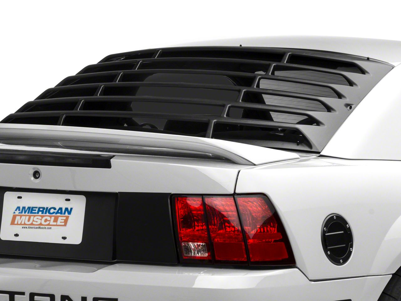 MMD ABS Rear Window Louvers for Ford Mustang 2005-2009 