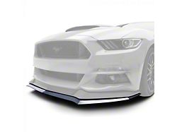 Air Design Front Lip Splitter; Satin Black (15-17 Mustang GT, EcoBoost, V6)