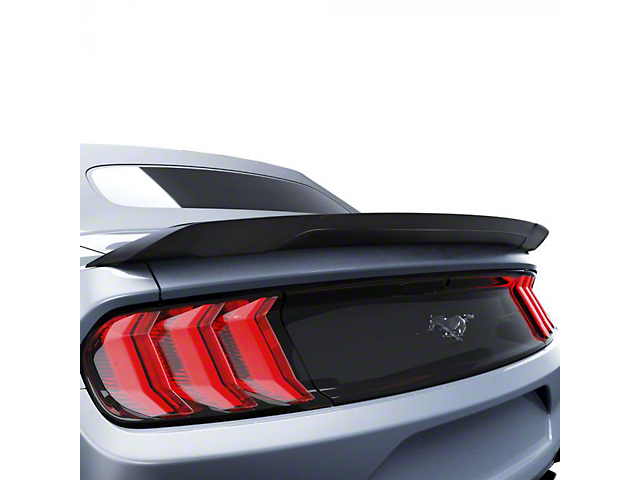 Air Design High Profile Rear Spoiler; Satin Black (15-22 Mustang Convertible)