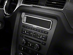 SpeedForm Modern Billet Main Display Bezel; Chrome (10-14 Mustang w/o NAV)