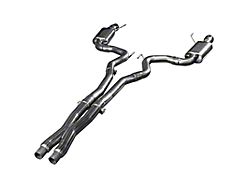 Kooks Cat-Back Exhaust with X-Pipe and Polished Tips (15-17 GT Fastback)