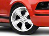 Foose Legend Chrome Wheel; 20x8.5; 32mm Offset (05-09 Mustang GT, V6)