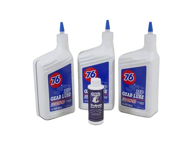 Yukon Gear Differential Oil; 4-Quart Redline Synthetic Shock Proof Oil; 75W250 (05-19 Tacoma)