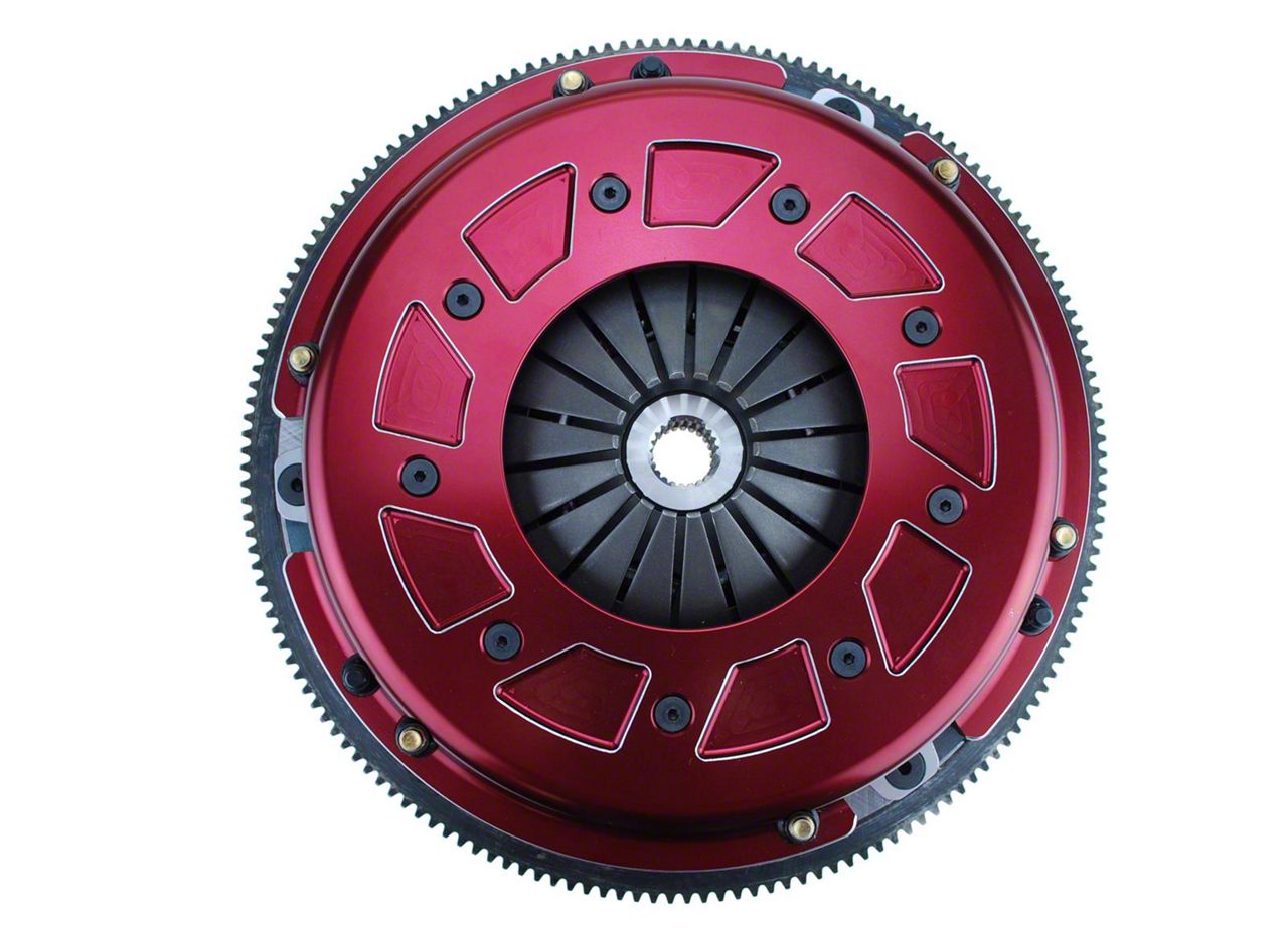 RAM Clutches Mustang Pro Street 300 Series Organic Dual Disc Clutch Kit ...