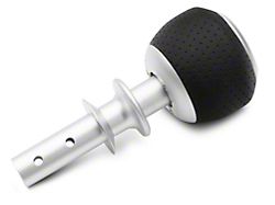 SR Performance Automatic Shifter Handle; Black Leather (15-22 Mustang, Excluding GT500)