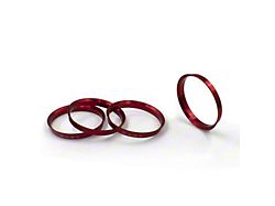 Metal Hub Rings; 72.56mm/66.90mm (Universal; Some Adaptation May Be Required)