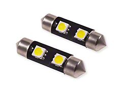 Diode Dynamics Cool White LED License Plate Bulbs; 36mm SMF2 (10-14 Mustang)