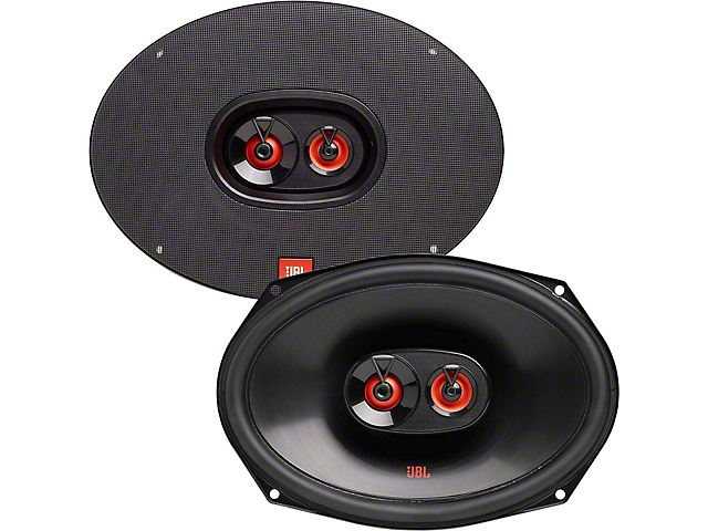 JBL Club Series Three-Way Speakers; 6x9-Inch (Universal; Some Adaptation May Be Required)