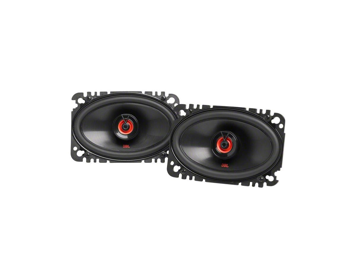 JBL Jeep Wrangler Club Series Two-Way Speakers; 4x6-Inch SPKCB6422FAM  (Universal; Some Adaptation May Be Required) - Free Shipping