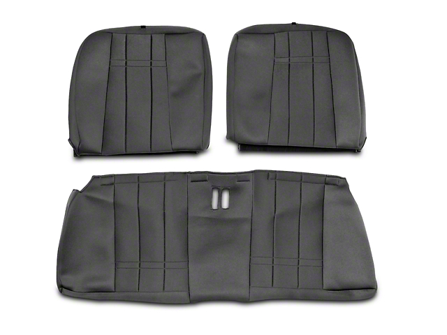 NeoSupreme Rear Seat Cover; Black (99-04 All)