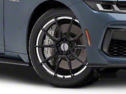 PR193 Gloss Black Machined Wheel; 20x9; 30mm Offset (24-26 Mustang)