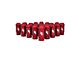 Mishimoto Red Locking Lug Nut Kit; 1/2-Inch x 20; Set of 20 (66-18 Jeep CJ, Wrangler YJ, TJ & JK)