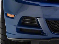 OPR Fog Light Delete Panel; Driver Side (13-14 Mustang GT, V6)