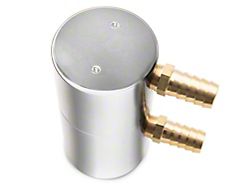 C&L Oil Separator; Polished; Passenger Side (18-23 Mustang GT)