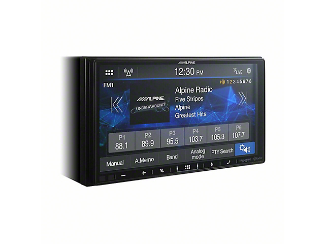 Alpine 7-Inch Shallow-Chassis Multimedia Receiver for Double Din (Universal; Some Adaptation May Be Required)