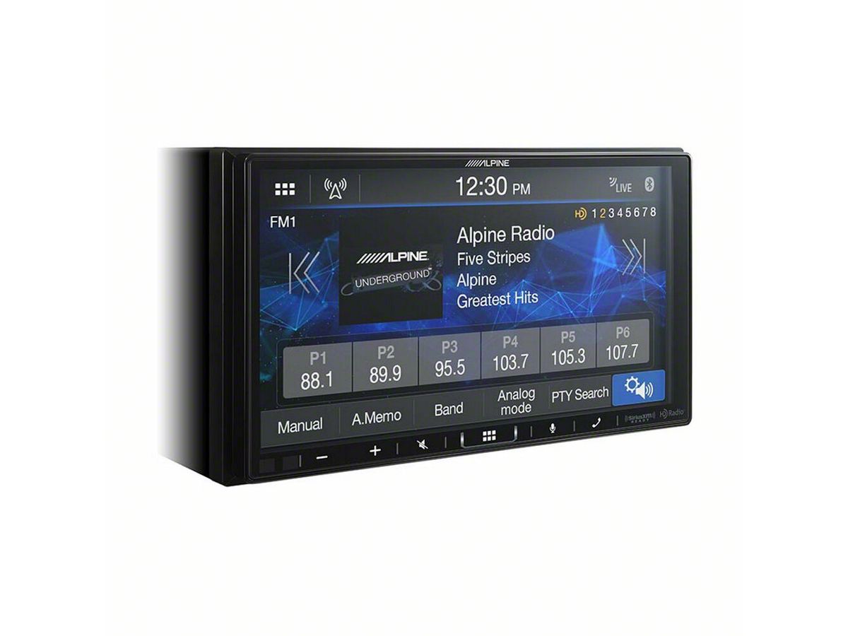 Alpine Jeep Gladiator 7-Inch Shallow-Chassis Multimedia Receiver for Double  Din iLX-407 (Universal; Some Adaptation May Be Required) - Free Shipping