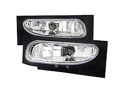 Factory Style Fog Lights; Clear (94-98 Mustang V6)