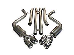 MRT Interceptor Cat-Back Exhaust with MaxFlow H-Pipe and Polished Tips (18-21 Mustang GT w/o Active Exhaust)