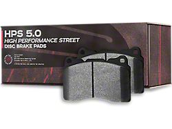 Hawk Performance HPS 5.0 Brake Pads; Rear Pair (20-22 Mustang GT500)