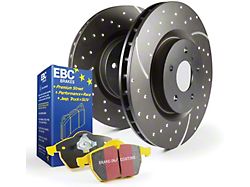 EBC Brakes Stage 5 Yellowstuff Brake Rotor and Pad Kit; Front (15-22 Mustang EcoBoost w/ Performance Pack)